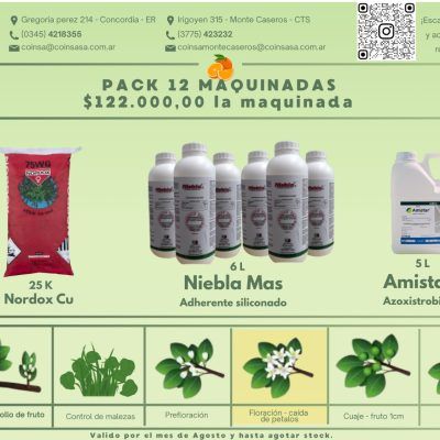 PACK CITRUS FLORACIÓN